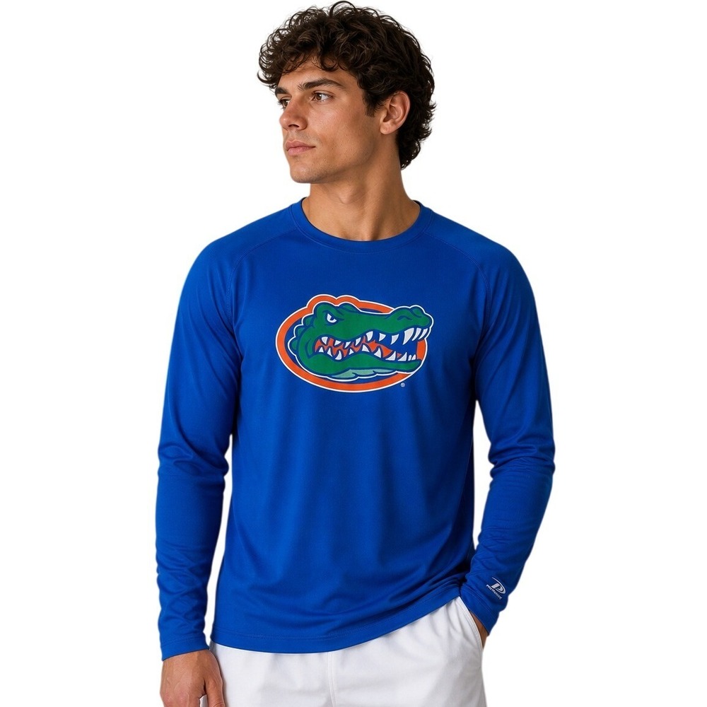 Pro Player‎ Florida Gators Shirt Mens XL Blue Long Sleeve Performance Athletic